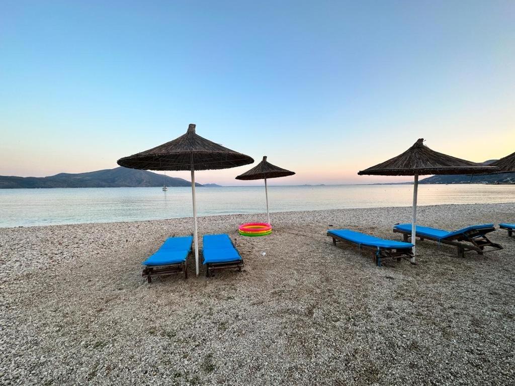 Karaburun Sunset Beach Orikum Ngoại thất bức ảnh