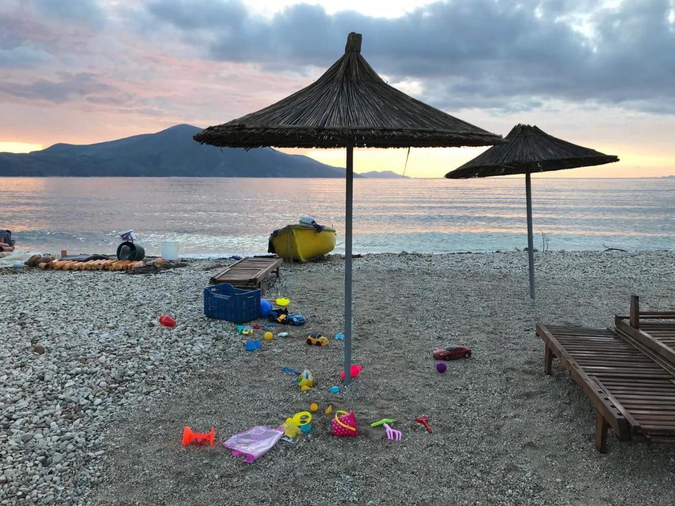 Karaburun Sunset Beach Orikum Ngoại thất bức ảnh